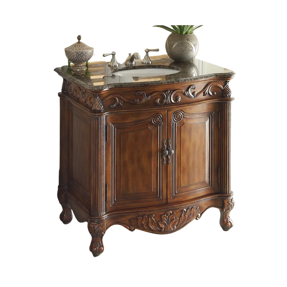 TỦ LAVABO BUCKINGHAM 32 INCH MÀU NÂU