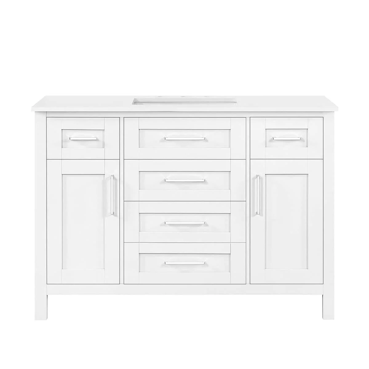 TỦ LAVABO MAYA 48 INCH MÀU TRẮNG 2