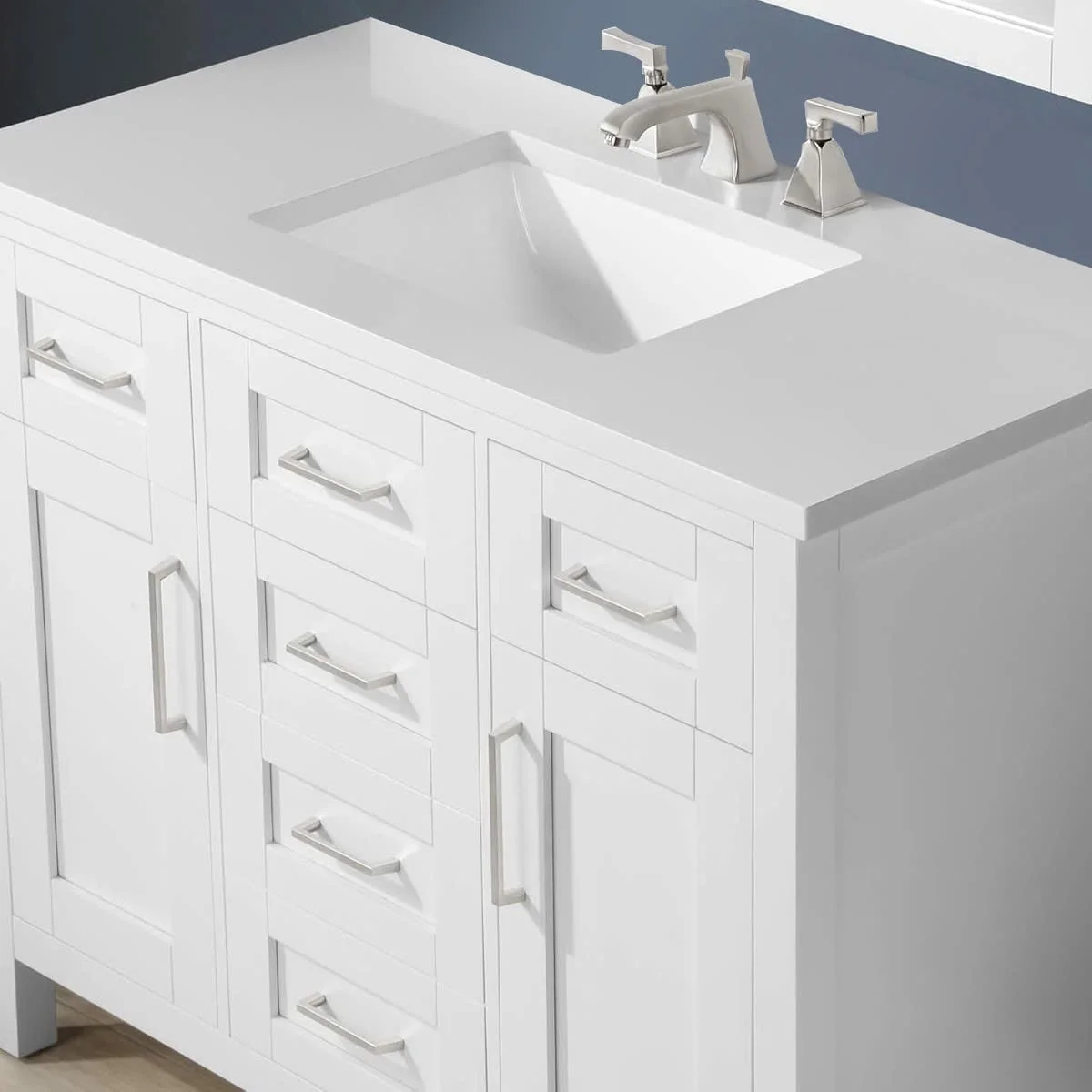 TỦ LAVABO MAYA 48 INCH MÀU TRẮNG 5