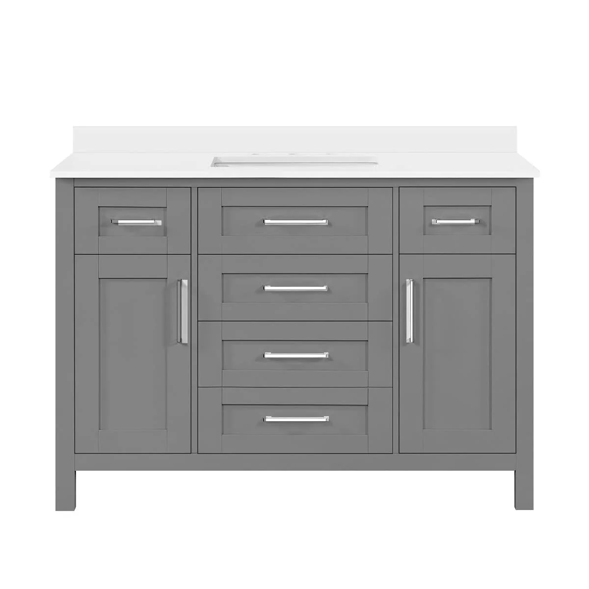 TỦ LAVABO MAYA 48 INCH MÀU XÁM 2