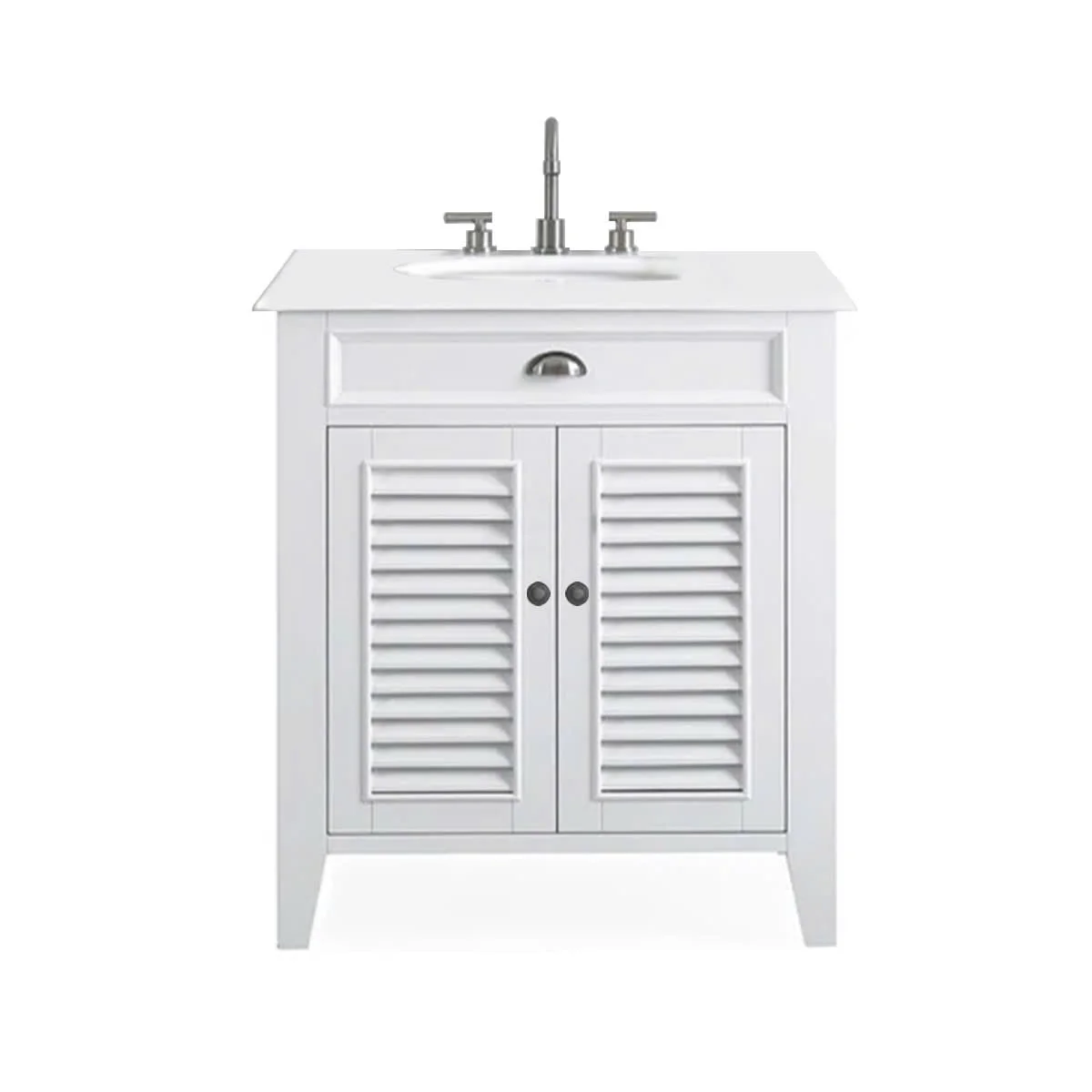 TỦ LAVABO PALM BEACH 26 INCH MÀU TRẮNG 2