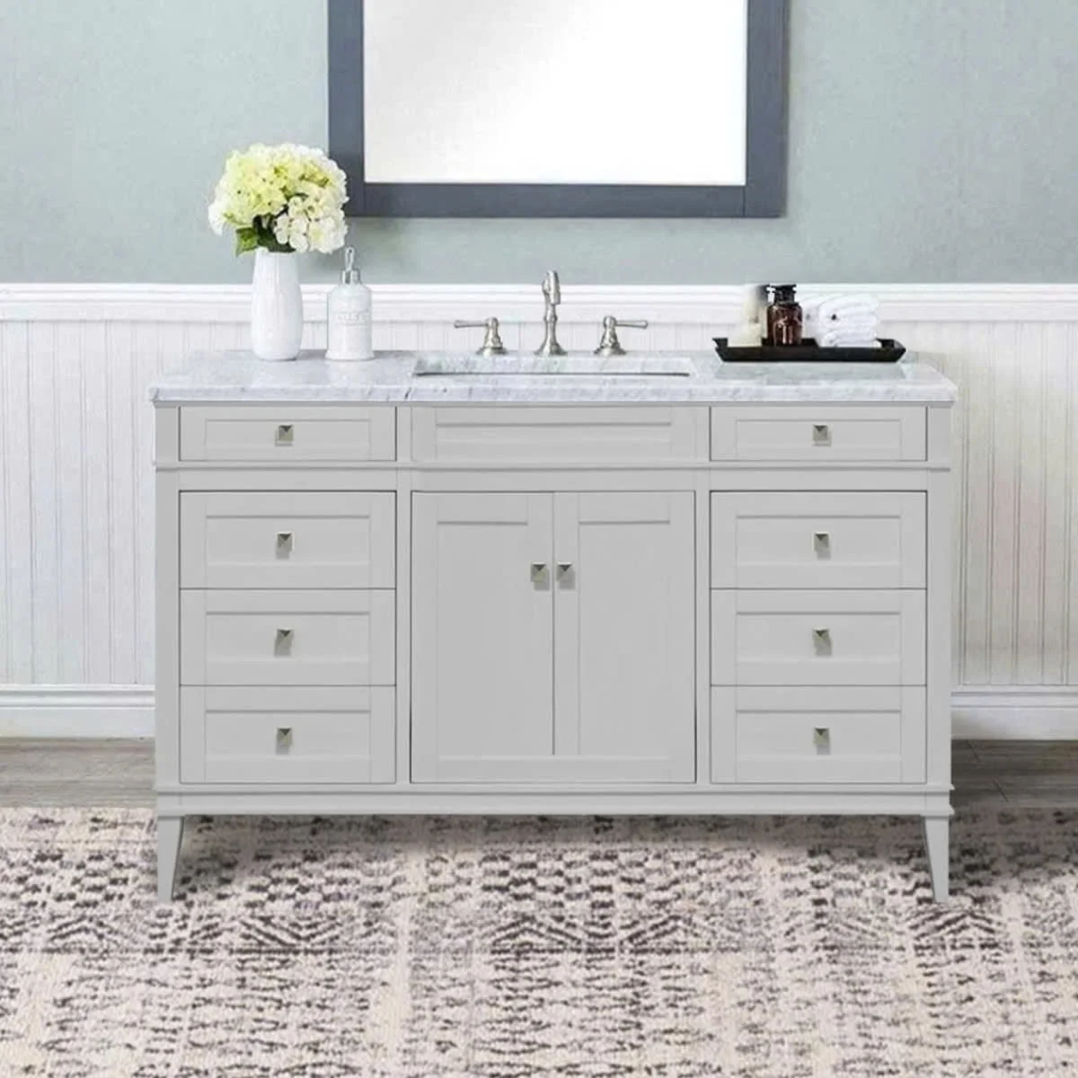 TỦ LAVABO RIVOLI 48 INCH MÀU XÁM NHẠT 2