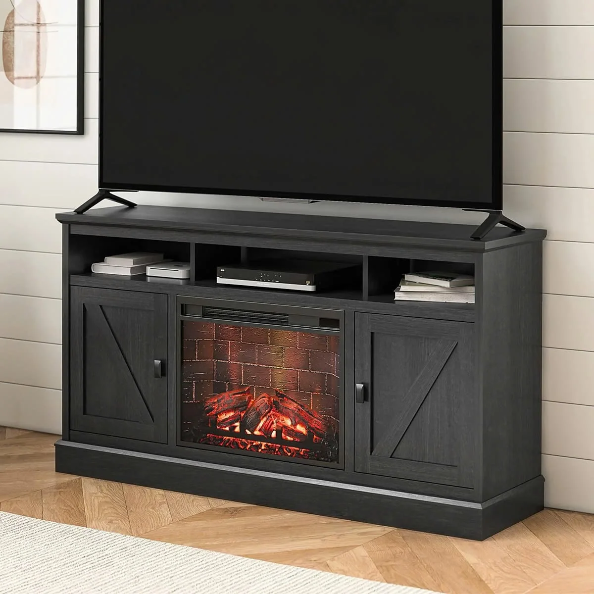 TỦ LÒ SƯỞI ĐIỆN FARMINGTON MÀU ĐEN (ĐIỆN 120V) 3