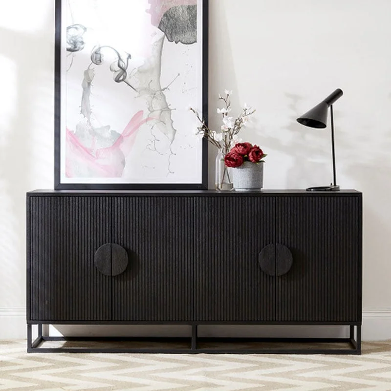 TỦ SIDEBOARD POMPEII MÀU ĐEN 4