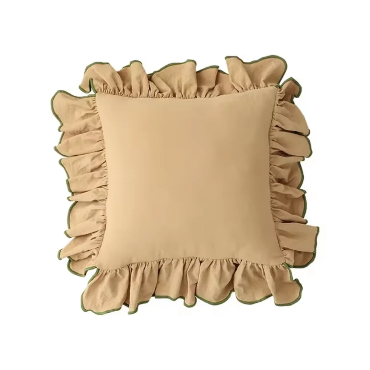VỎ GỐI SOFA TRANG TRÍ MÀU NÂU NHẠT
