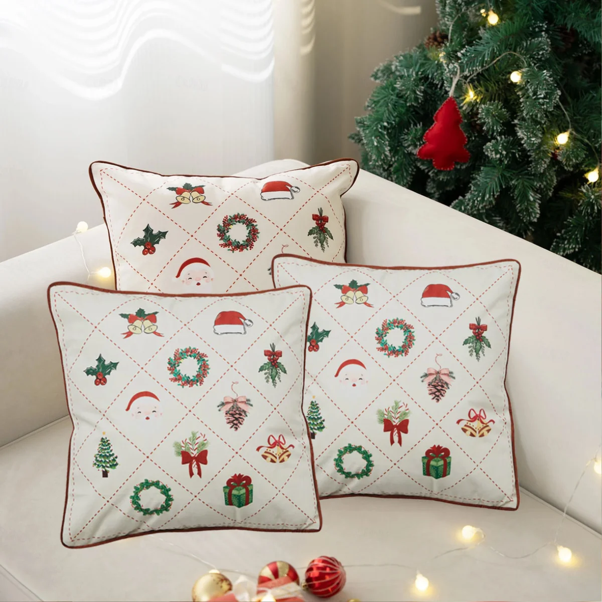 VỎ GỐI TRANG TRÍ CHRISTMAS 5